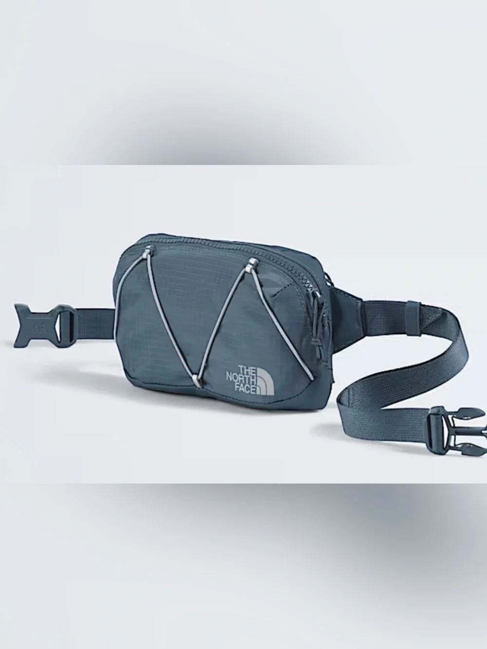 The North Face Terra Lumbar Waist Pack 1L Sports Crossbody Bag NWT Granite Grey